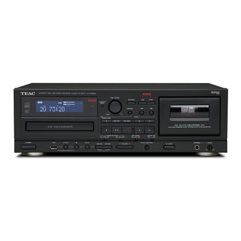Teac AD-RW900 Service manual