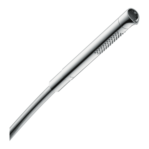 Axor AXOR Starck Organic 12680 Series User manual