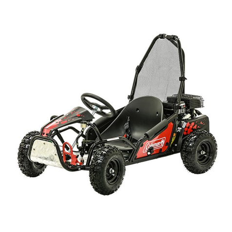 Coleman Powersports SK100 User manual