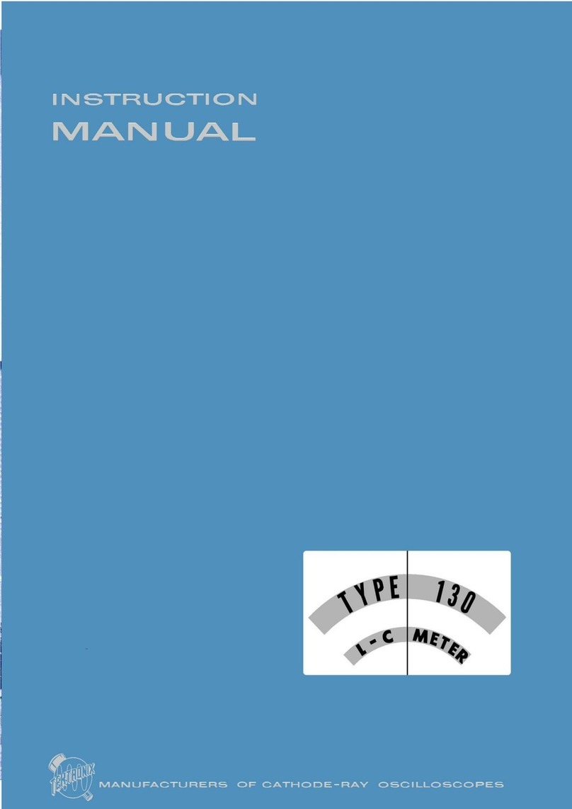 Tektronix Type 130 User manual Tektronix Type 130 User manual
