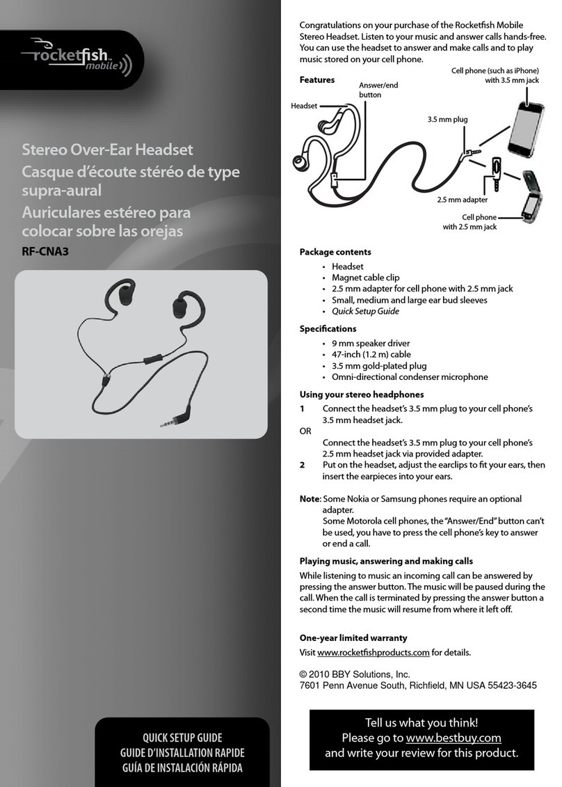 Rocket Fish RF-CNA3 User manual
