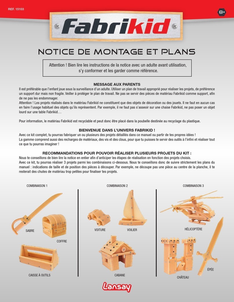 Lansay Fabrikid User manual