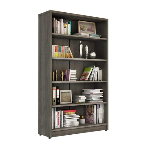 SUNON Five-layer Open Bookcase User manual SUNON Five-layer Open Bookcase User manual