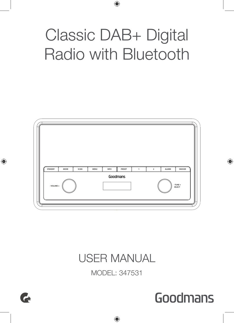Goodmans 347531 User manual