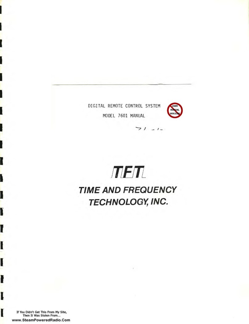 TFT 7601 manual