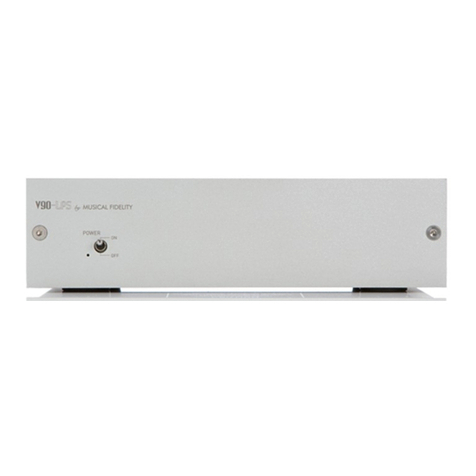 Musical Fidelity V90-LPS User manual