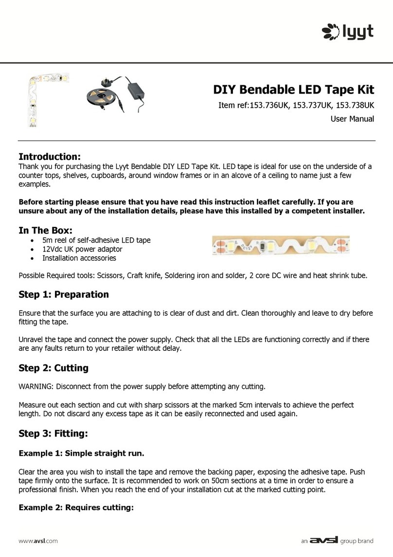 Avsl lyyt 153.736UK User manual