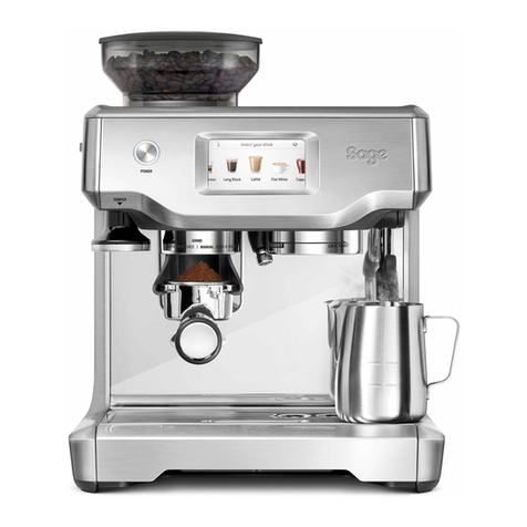 Sage Barista Touch BES880 User manual