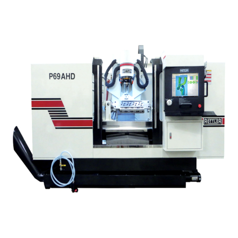 Rottler P69AHD Operation and maintenance manual