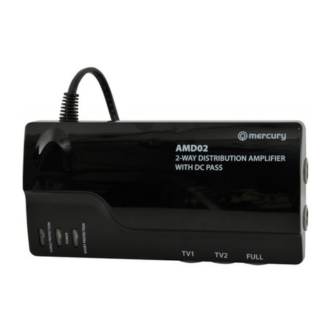 Mercury AMD02 User manual
