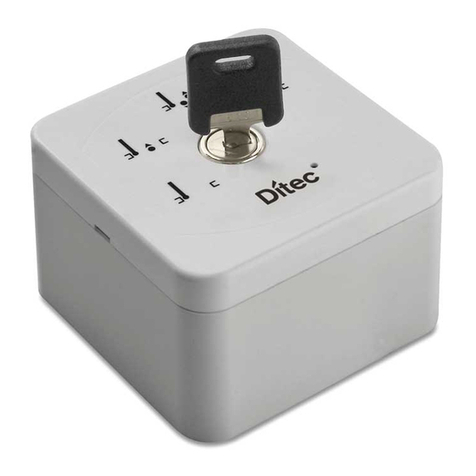Entrematic Ditec COM400MKB User manual