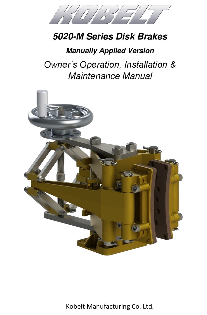 Kobelt 5020-M Series Owner's Operation, Installation & Maintenance Manual Kobelt 5020-M Series Owner's Operation, Installation & Maintenance Manual