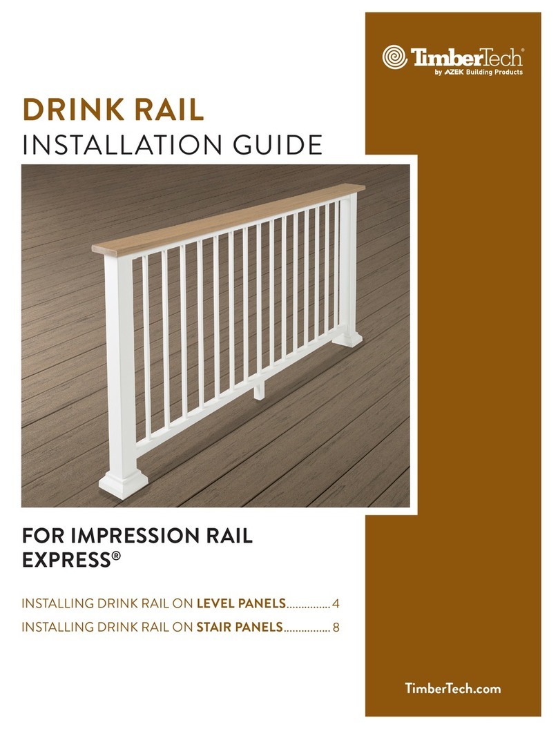 AZEK TimberTech Impression Rail Express 6 installation guide