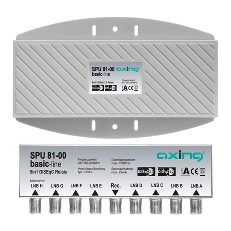 axing basic-line SPU 81-00 User manual
