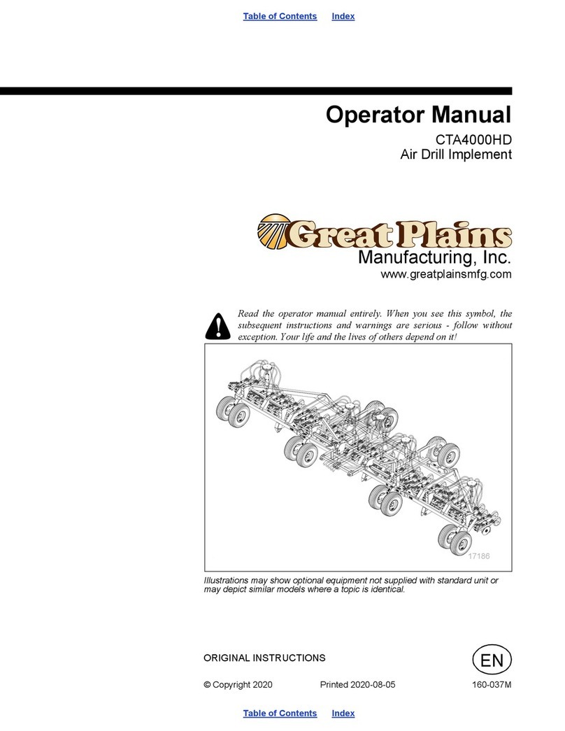GREAT PLAINS CTA4000HD User manual