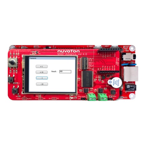 Nuvoton NuMicro M480 Series User manual Nuvoton NuMicro M480 Series User manual