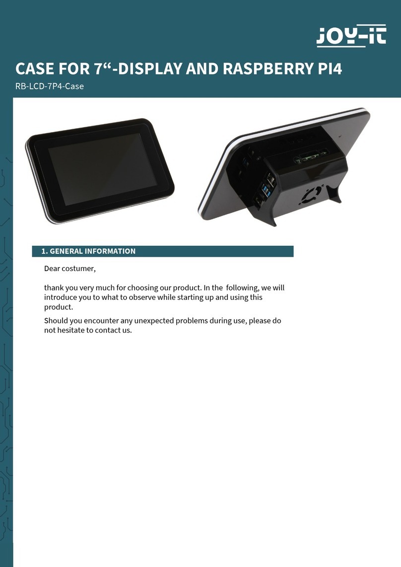 Joy-it RB-LCD-7P4-Case manual
