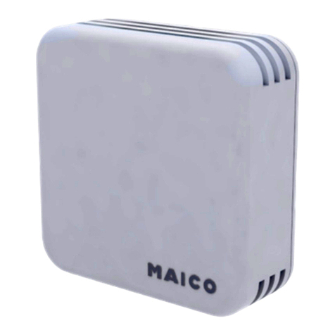 Maico EAQ 10/2 Mounting and operating instructions