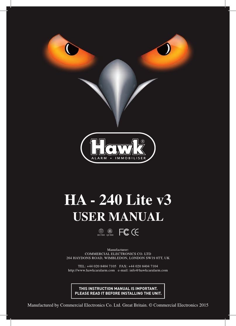 Hawk HA-240 Lite v3 user manual