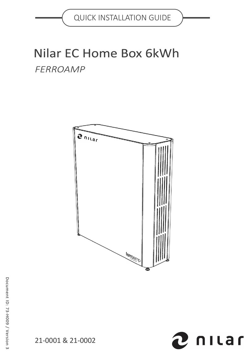 Nilar FERROAMP 21-0001 Quick installation guide