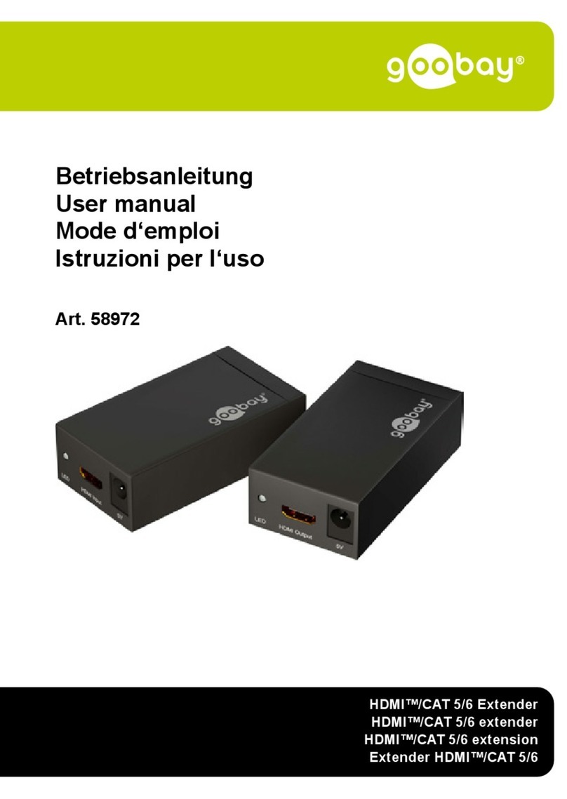 Goobay 58972 user manual