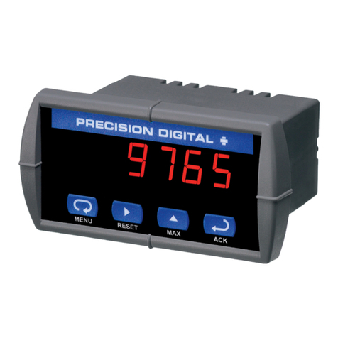 Precision Digital Corporation Trident PD765 User manual