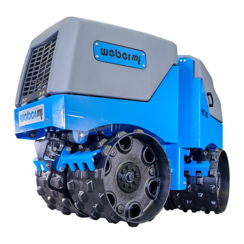 Weber mt MC 85 Operating and maintenance manual