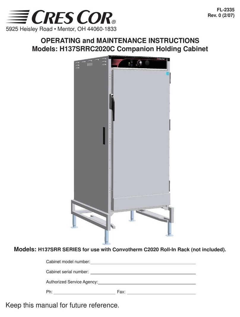 Cres Cor H137SRR Series Manual