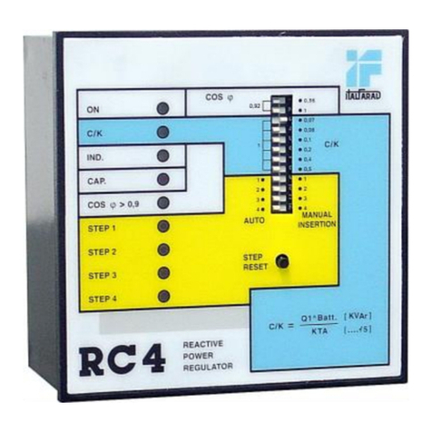 ITALFARAD RC4 operating instructions