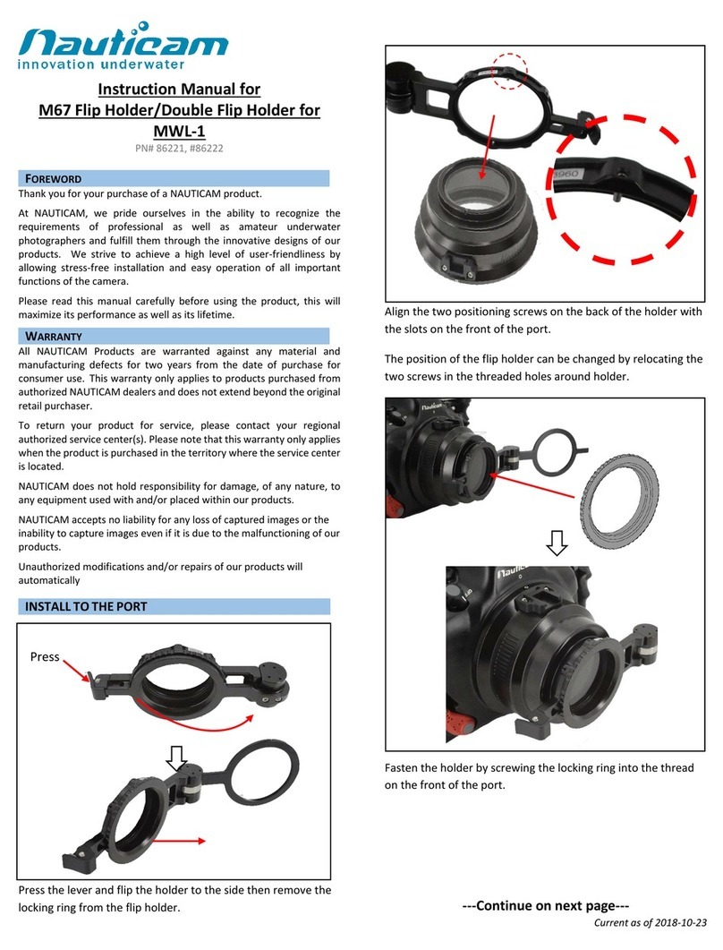 Nauticam 86221 instruction manual
