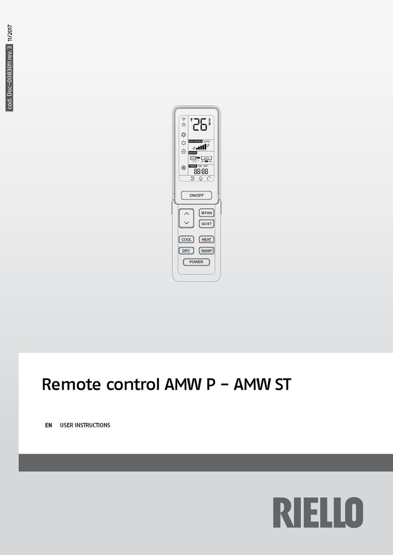 Riello AMW P User manual