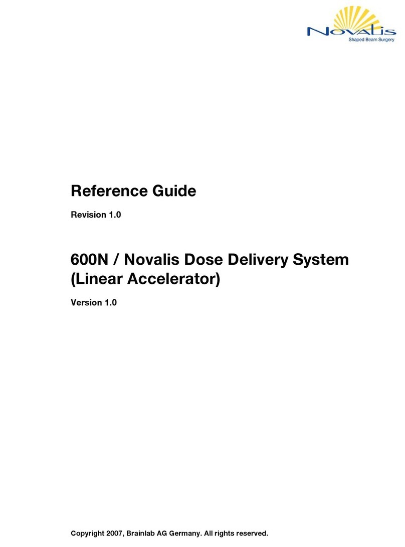 Brainlab Novalis 600N User manual