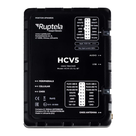 RUPTELA HCV5 Series user manual