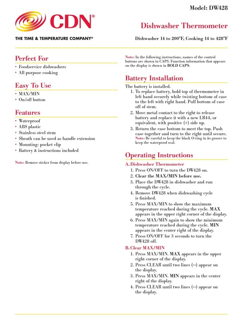 CDN DW428 manual