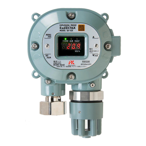 Riken Keiki SD-1OX User manual