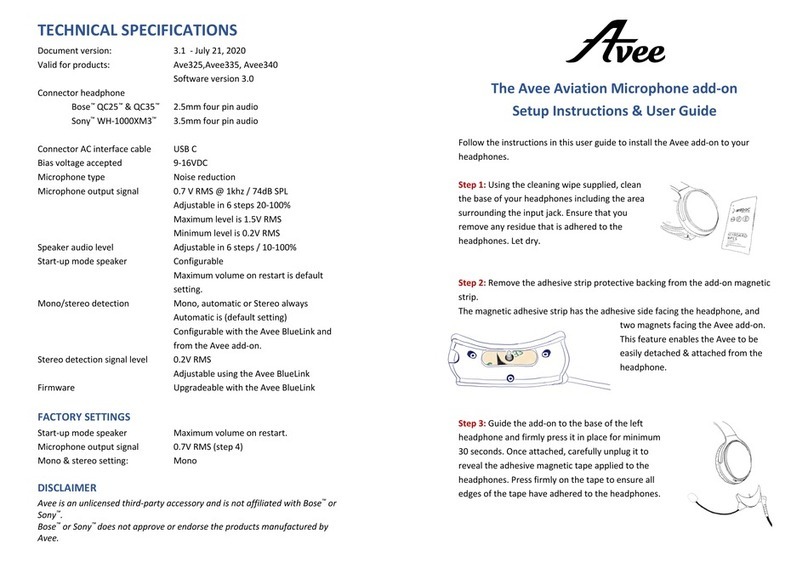 Avee Ave325 Manual