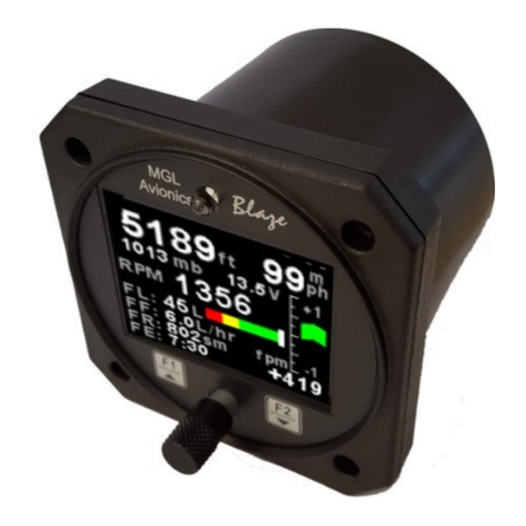 MGL Avionics Blaze FLIGHT-3 User manual MGL Avionics Blaze FLIGHT-3 User manual