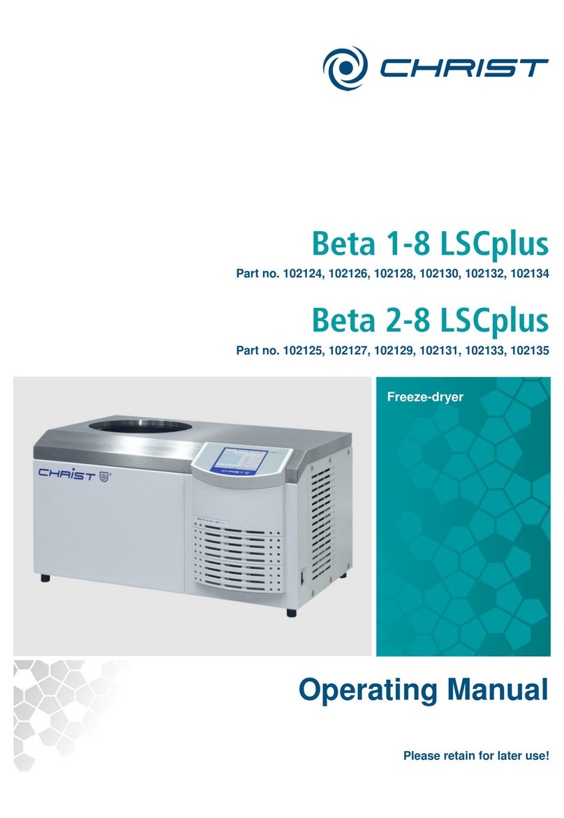 Christ Beta 1-8 LSCplus User manual