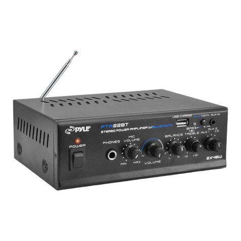 Pyle Blue Series User manual