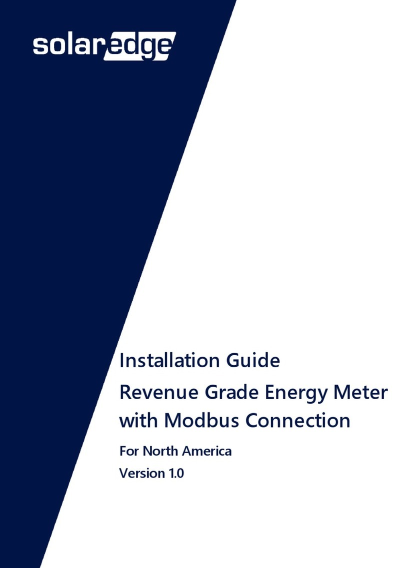 SolarEdge SE-RGMTR-3D-208V-A User manual