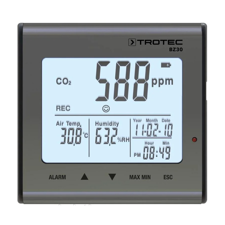 Trotec bz30 operating manual