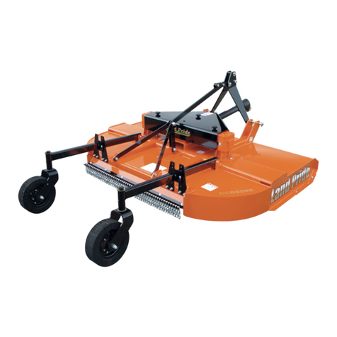 Land Pride RCR2596 Series Operator's manual