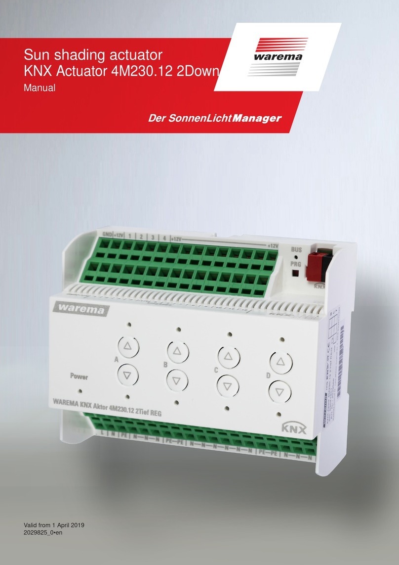 WAREMA 4M230.12 2Down REG User manual