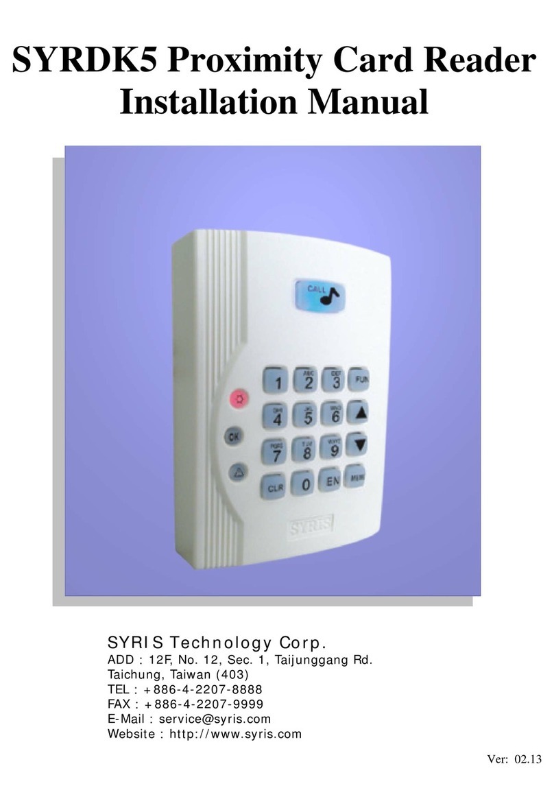 Syris SYRDK5 User manual