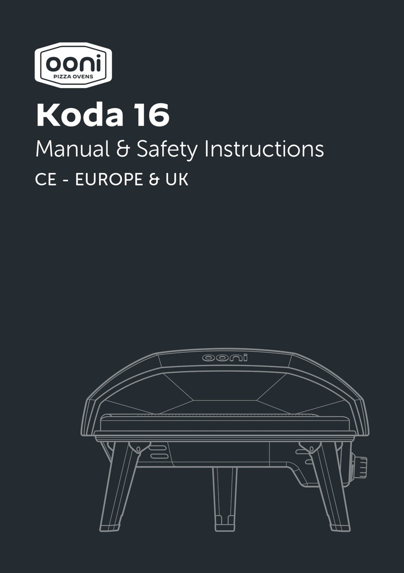 Ooni Koda 16 Operator's manual