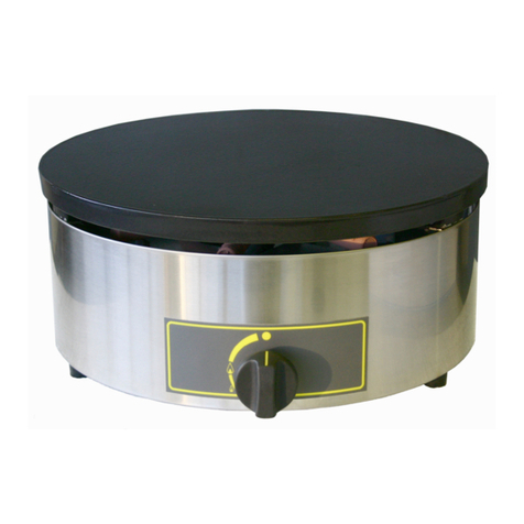 Roller Grill CFG 400 Operation manual Roller Grill CFG 400 Operation manual