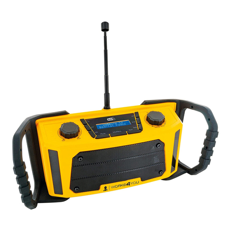 Schwaiger DABWORK 513 Operation and safety instructions