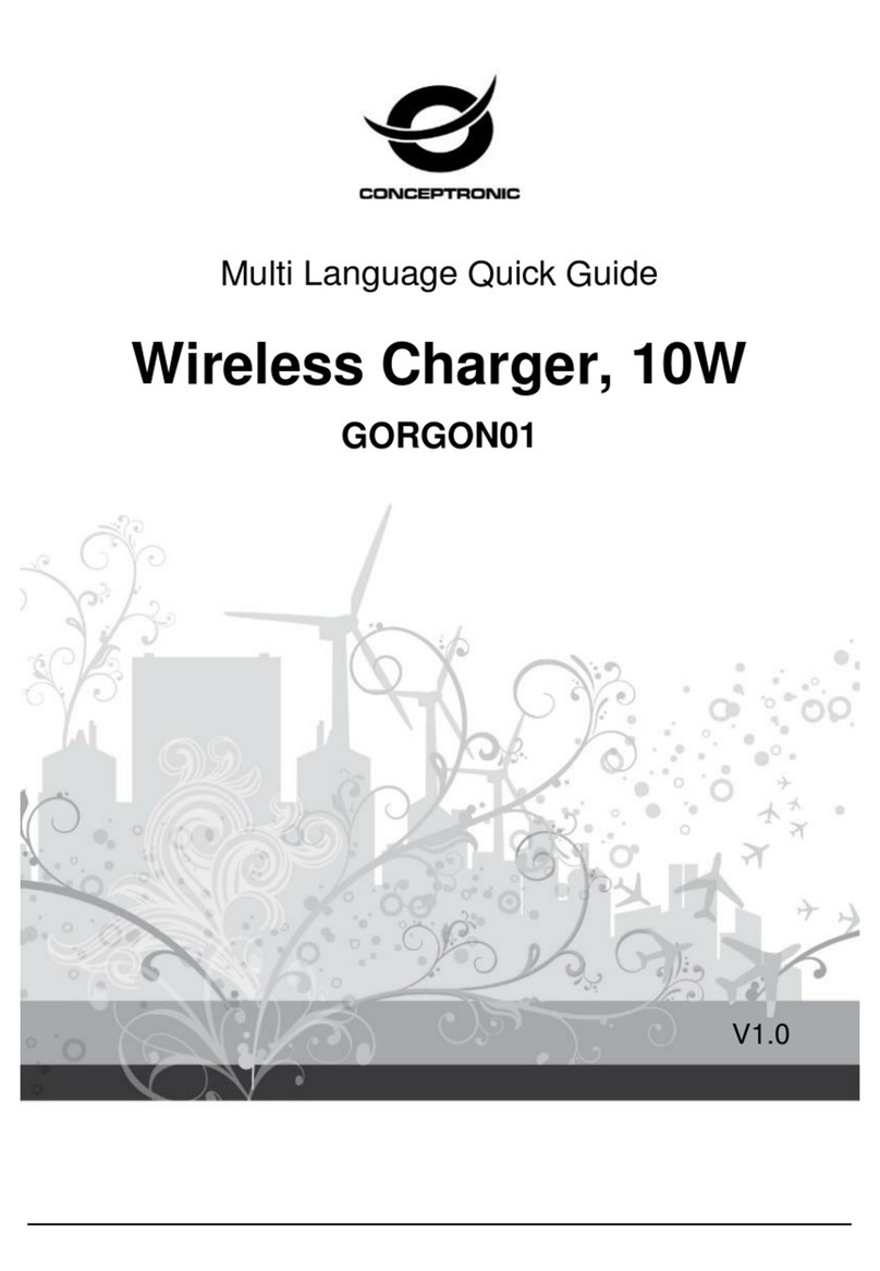 Conceptronic GORGON01 Multi Language Quick Guide