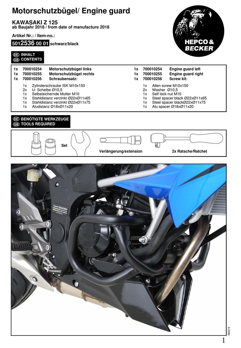 hepco & becker 5012536 00 01 User manual