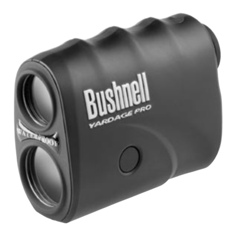 Bushnell YARDAGE PRO LEGEND User manual
